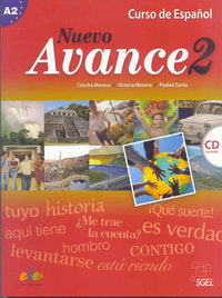 Nuevo Avance 2 alumno + CD, de Moreno García, Concha | portada del libro