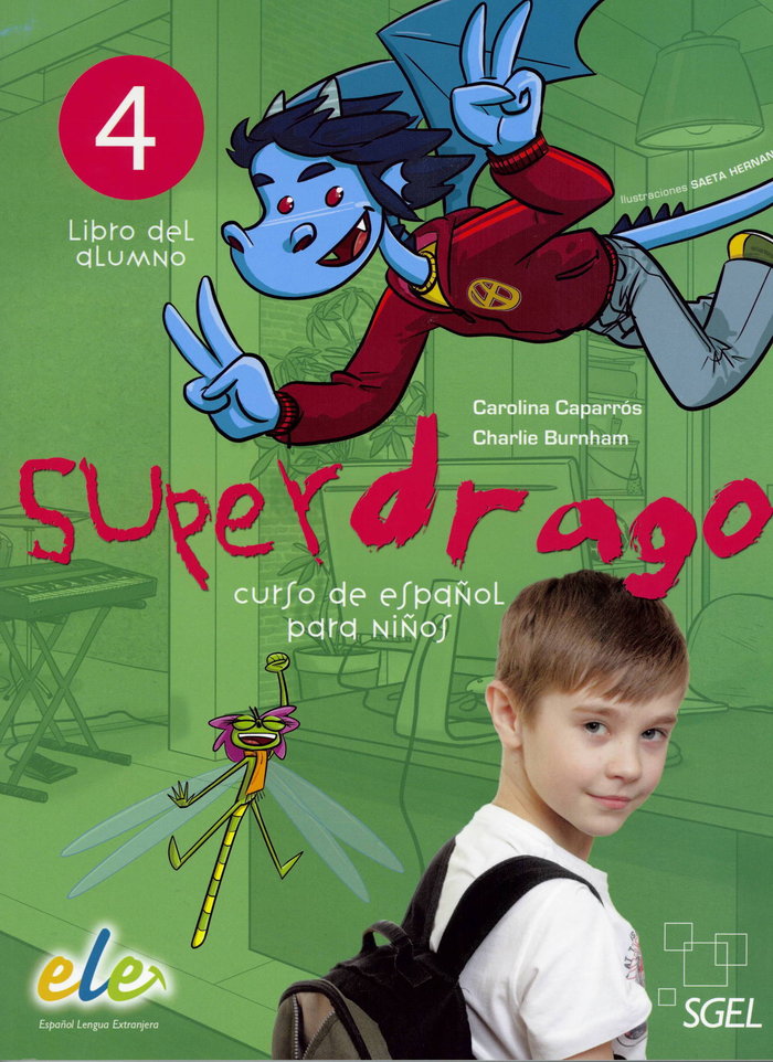 Superdrago 4 ejercicios, de Caparrós, Carolina | portada del libro