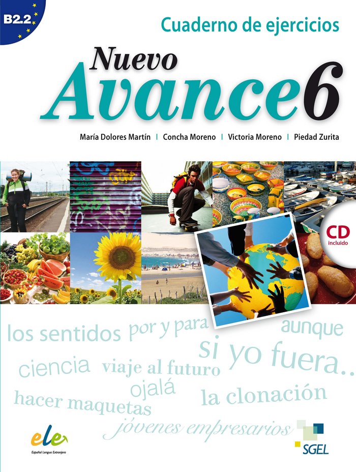 Nuevo Avance 5 ejercicios + CD, de Moreno, Concha | portada del libro