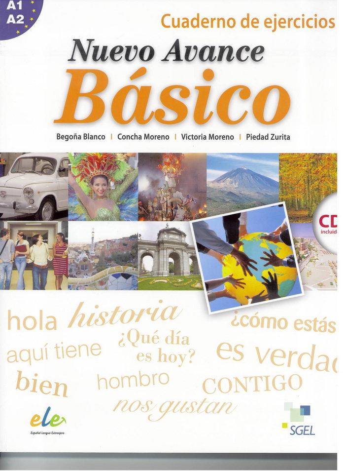 Nuevo Avance Básico ejercicio +CD, de Moreno García, Concha | portada del libro