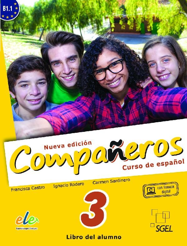 Compañeros 3 alumno. Nueva edición, de Rodero Díez, Ignacio | portada del libro