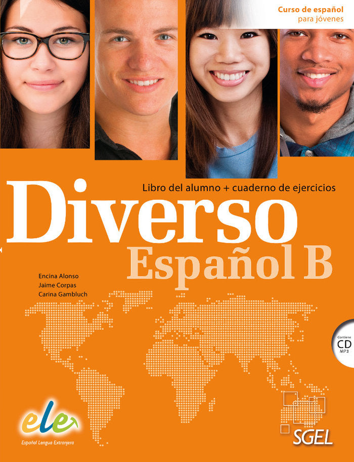 Diverso B Libro del alumno + cuaderno de ejercicios, de Alonso Arija, Encina | portada del libro