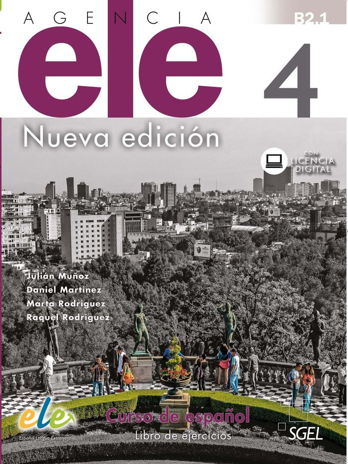 Agencia ELE 4 libro de ejercicios. Nueva edición., de Muñoz Pérez, Julián | portada del libro