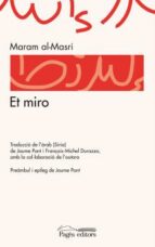 Et miro, de Maram al-Masri | portada del libro