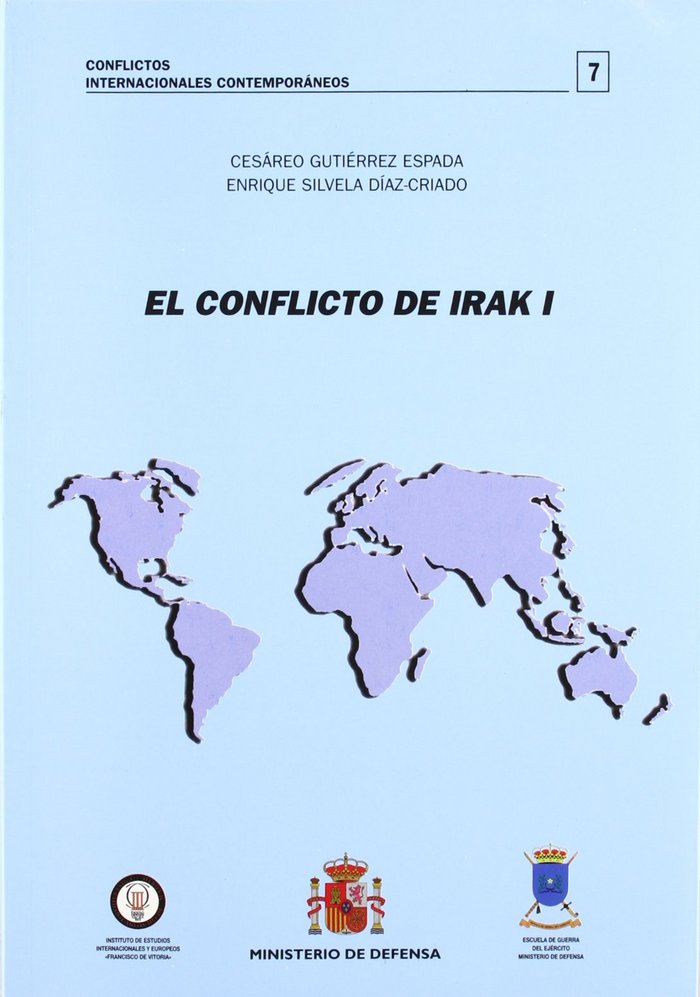 El conflicto de Irak I, de Gutiérrez Espada | portada del libro