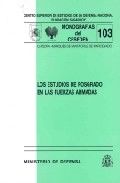 Los estudios de posgrado en las fuerzas armadas, de Centro Superior de Estudios de la Defensa Nacional (Spain) | portada del