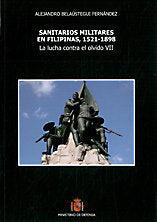 Sanitarios militares en Filipinas, 1521-1898, de Belaústegui Fernández | portada del libro