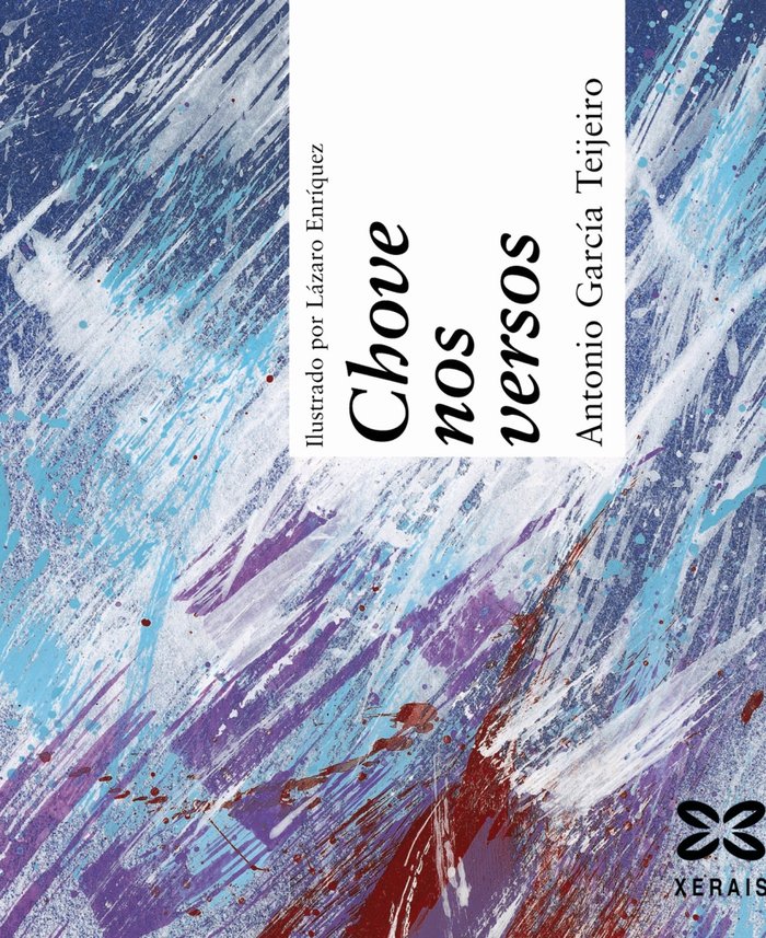 Chove nos versos, de García Teijeiro, Antonio | portada del libro