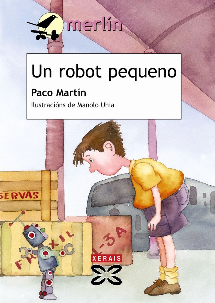 Un robot pequeno, de MARTIN | portada del libro
