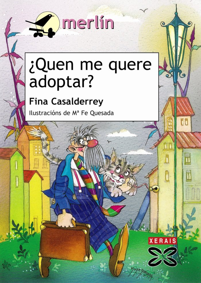Quen me quere adoptar?, de Casalderrey, Fina | portada del libro
