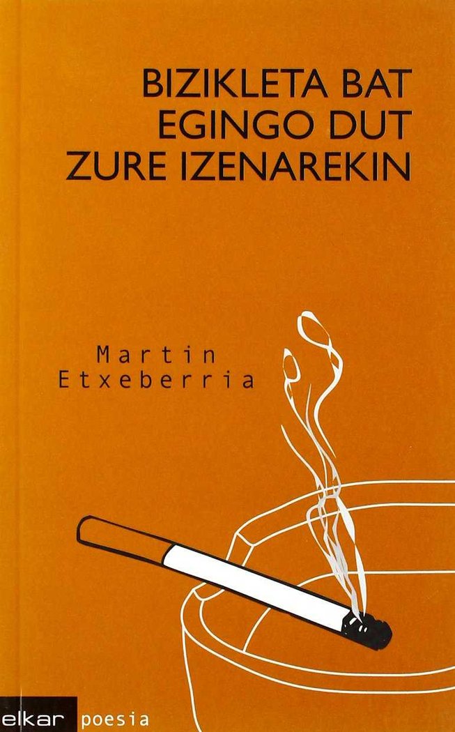 Bizikleta bat egingo dut zure izenarekin, de Etxeberria Garro, Martin | portada del libro