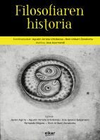 Filosofiaren historia, de Batzuen artean | portada del libro