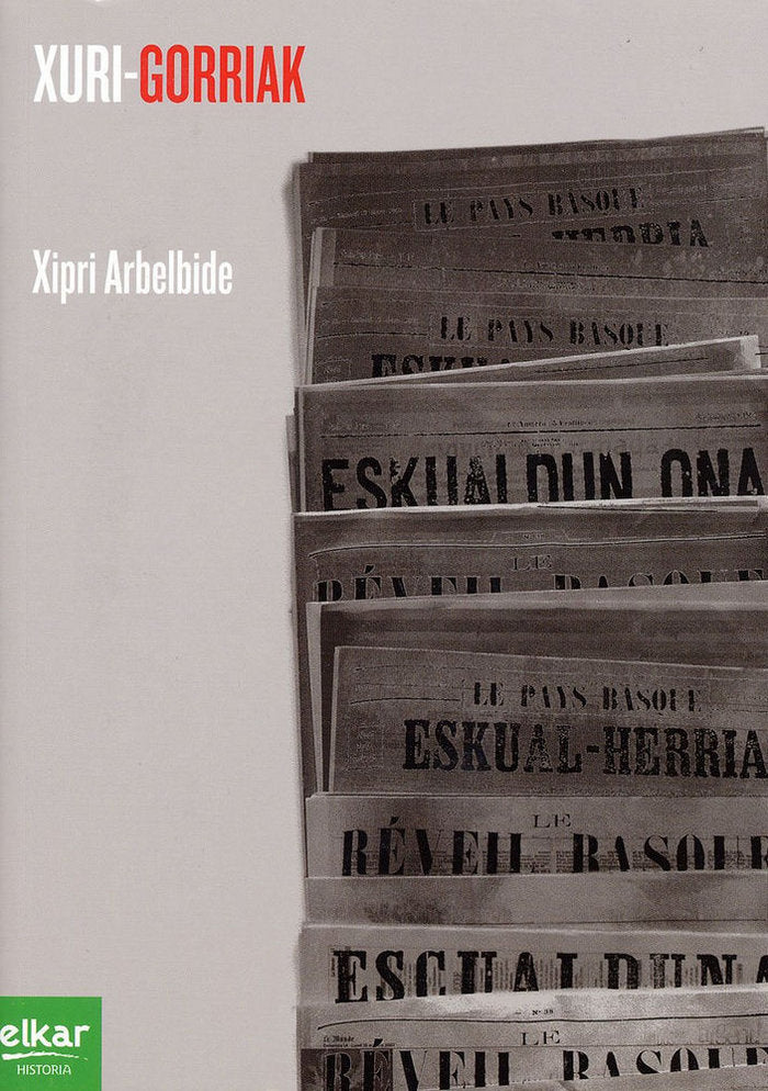 Xuri gorriak, de Arbelbide | portada del libro
