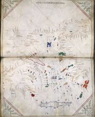 Les cartes portolanes: la representació medieval d una mar solcada, de Pujades | portada del libro