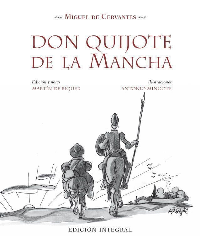 Don Quijote de la Mancha, de MIGUEL DE CERVANTES | portada del libro