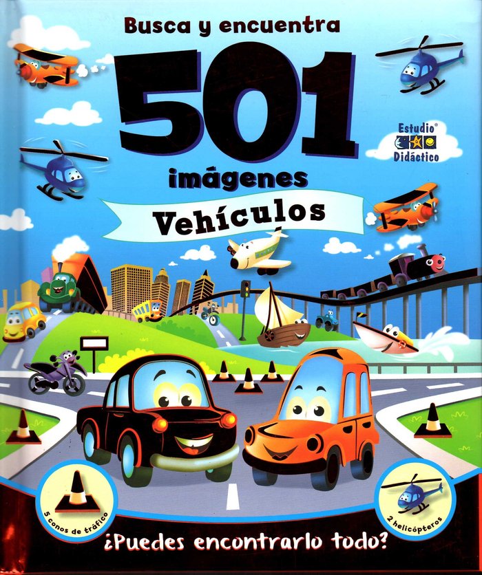 501 imágenes vehículos, de Equipo editorial | portada del libro