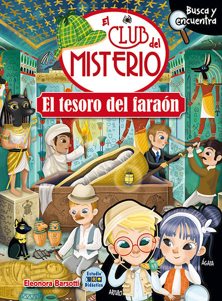 EL TESORO DEL FARAON CDM BUSCA Y ENCUENTRA, de BARSOTTI,ELEONORA | portada del libro