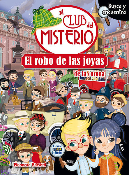 EL ROBO DE LAS JOYAS DE LA CORONA, de BARSOTTI,ELEONORA | portada del libro