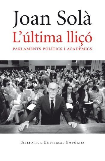 L'última lliçó, de Julià i Muné | portada del libro