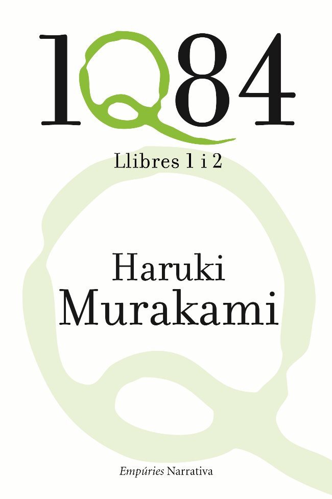 1Q84. Llibres 1 i 2, de Murakami | portada del libro