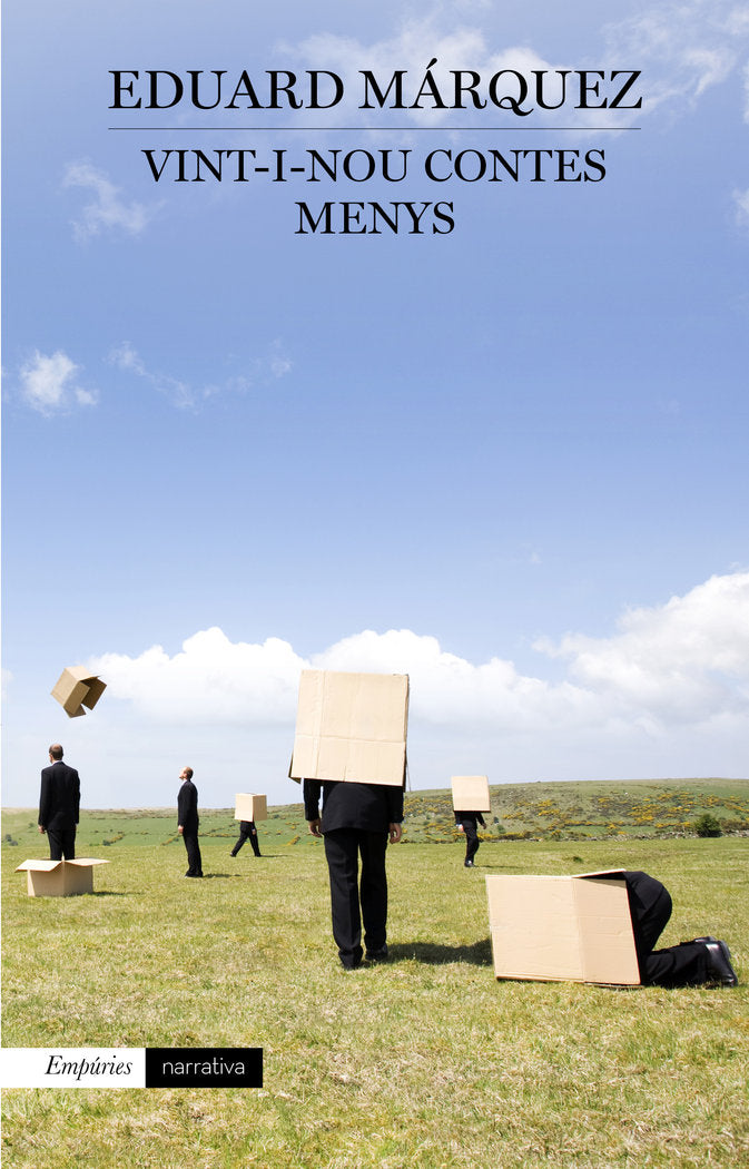 Vint-i-nou contes menys, de Márquez Taña, Eduard | portada del libro