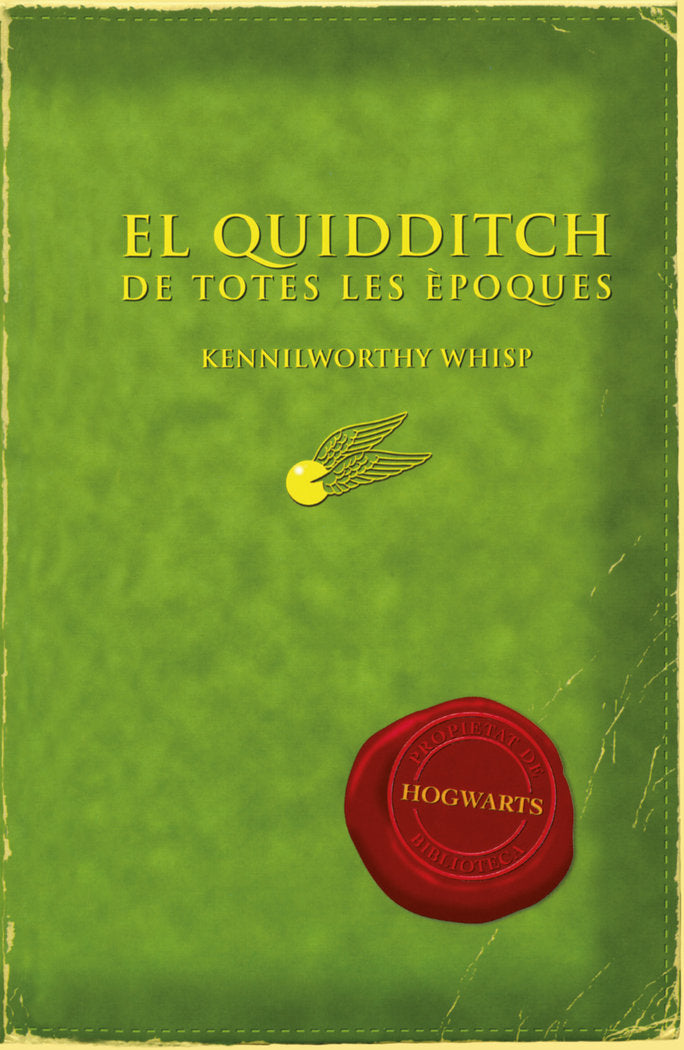 El quidditch de totes les èpoques, de Rowling | portada del libro