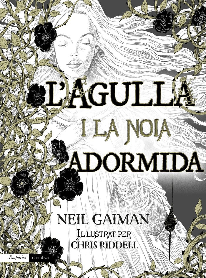 L'agulla i la noia adormida, de Gaiman, Neil | portada del libro