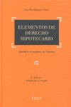 ELEMENTOS DE DERECHO HIPOTECARIO (2 VOLS.), de RODRÍGUEZ OTERO | portada del libro