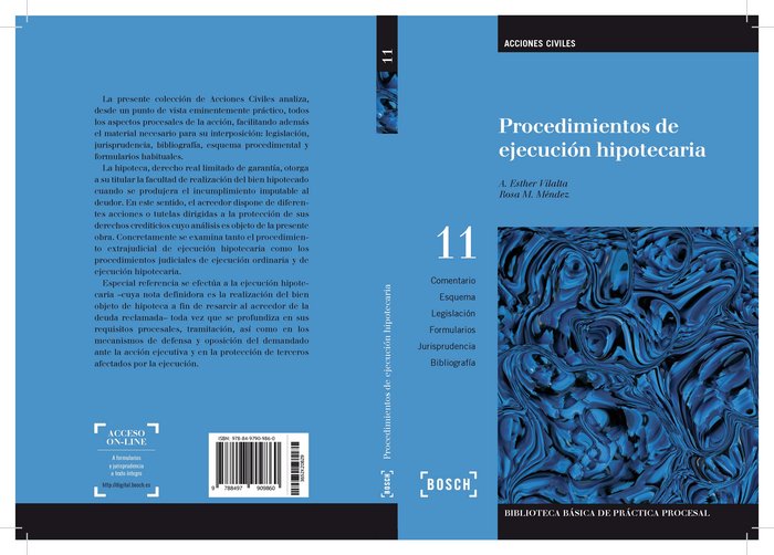 Procedimientos de ejecución hipotecaria (4.ª edición), de Vilalta Nicuesa, Aura Esther | portada del libro