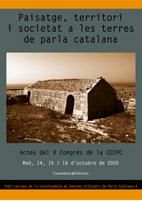 Paisatge, territori i societat a les terres de parla catalana, de IGNASI CUADROS I VILA | portada del libro
