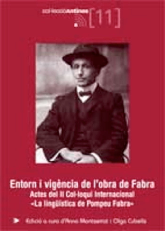ENTORN I VIGENCIA DE L'OBRA DE FABRA, de CUBELLS, OLGA | portada del libro