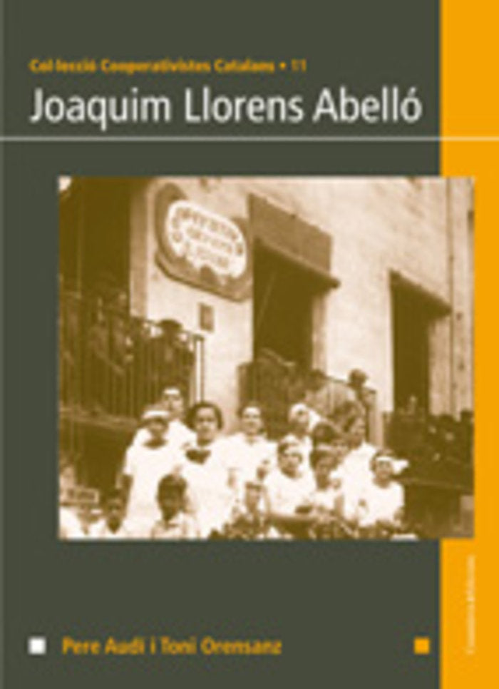 JOAQUIM LLORENS ABELLO, de ORENSANZ, TONI | portada del libro