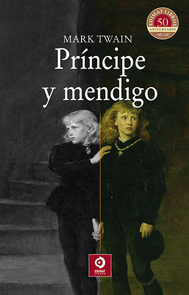 PRÍNCIPE Y MENDIGO, de TWAIN | portada del libro