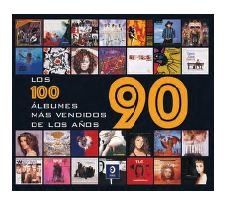 LOS CIEN ÁLBUMES MAS VENDIDOS DE LOS AÑOS 90, de AUTY, DAN | portada del libro