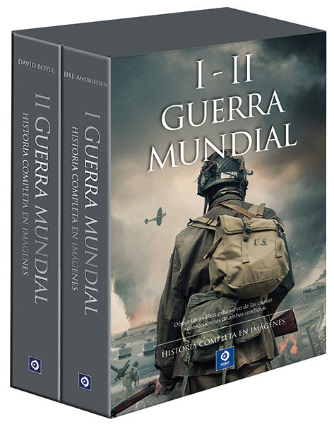 Estuche guerra mundial volumenes i y ii, de Andriessen, J.H.J | portada del libro