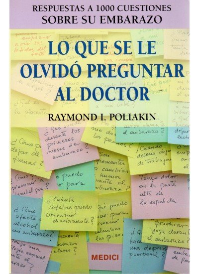 LO QUE SE OLVIDÓ PREGUNTAR AL DOCTOR, de POLIAKIN | portada del libro