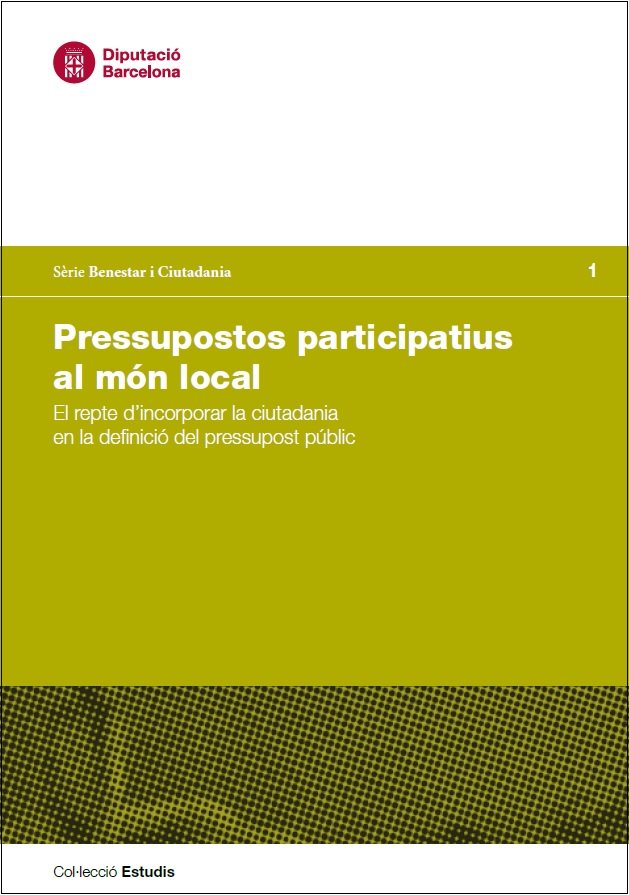 Pressupostos participatius al món local, de Varios autores | portada del libro