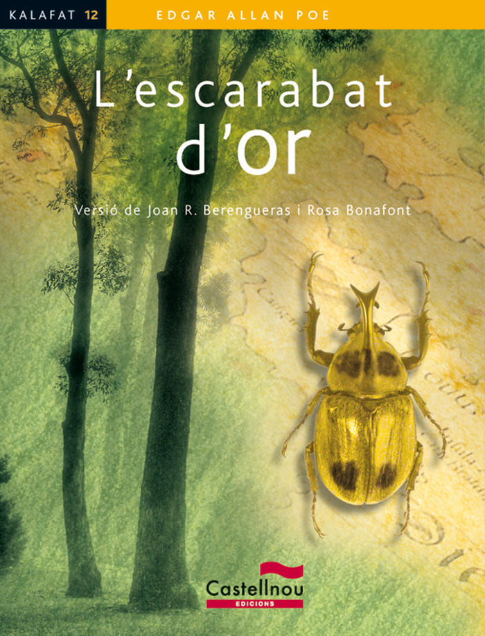 L'escarabat d'or, de Allan Poe, Edgar | portada del libro