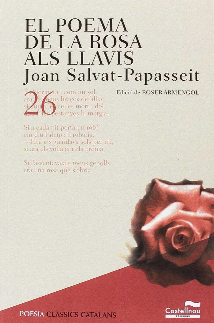El poema de la rosa als llavis, de Salvat-Papasseit, Joan | portada del libro