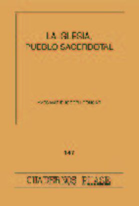 Iglesia, pueblo sacerdotal, La, de Congar, Y.M. | portada del libro