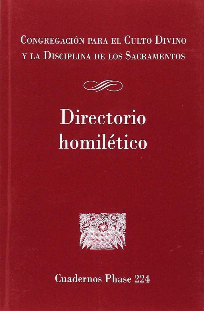 Directorio homilético, de Congregación para el culto divino y la disciplina de los sacramentos | portada del libro