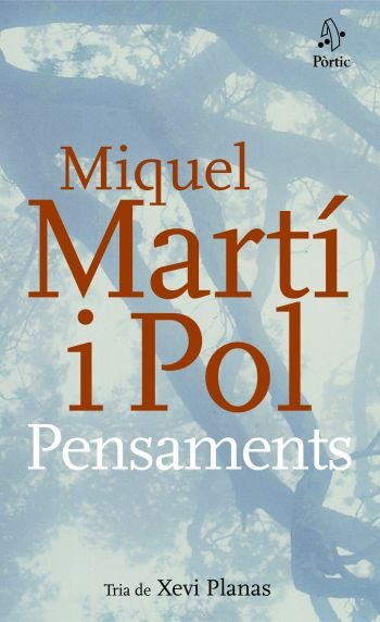 Pensaments, de Martí I Pol | portada del libro