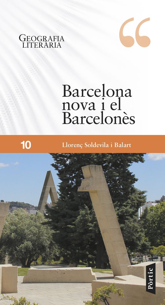 Barcelona nova i el Barcelonès, de Soldevila Balart | portada del libro