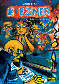KLEZMER 1. LA CONQUISTA DEL ESTE, de Sfar | portada del libro