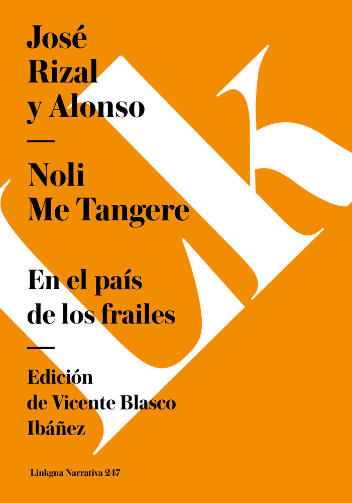 Noli me tangere, de Rizal, José | portada del libro