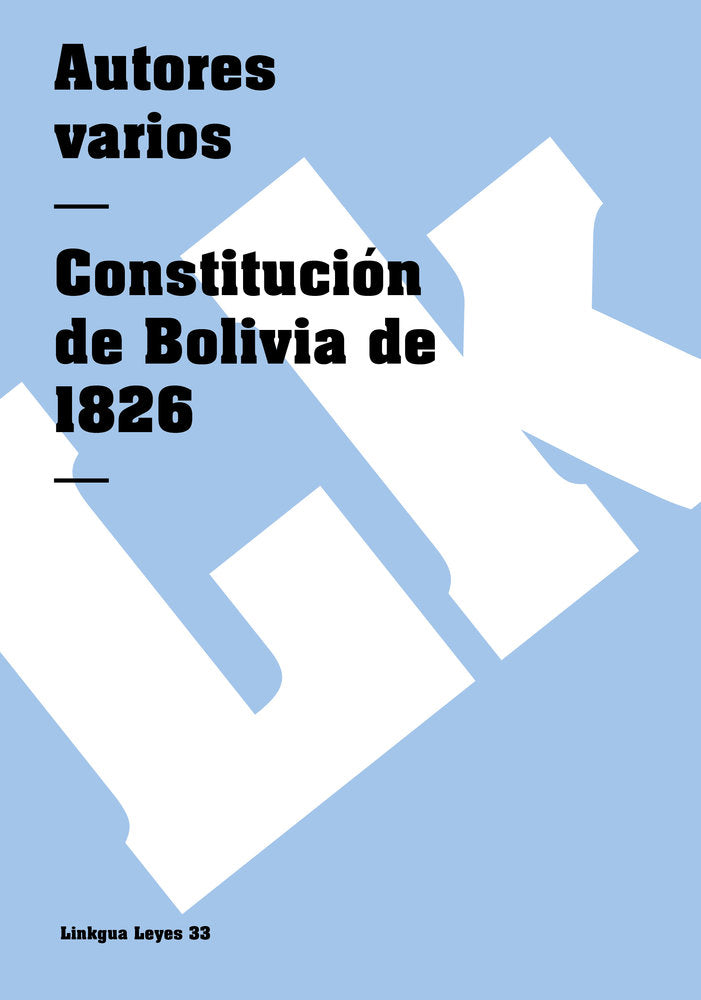 Constituciones fundacionales de Bolivia, de Varios, Autores | portada del libro