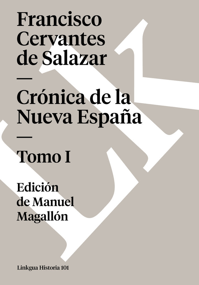 Crónica de la Nueva España, de Cervantes de Salazar, Francisco | portada del libro