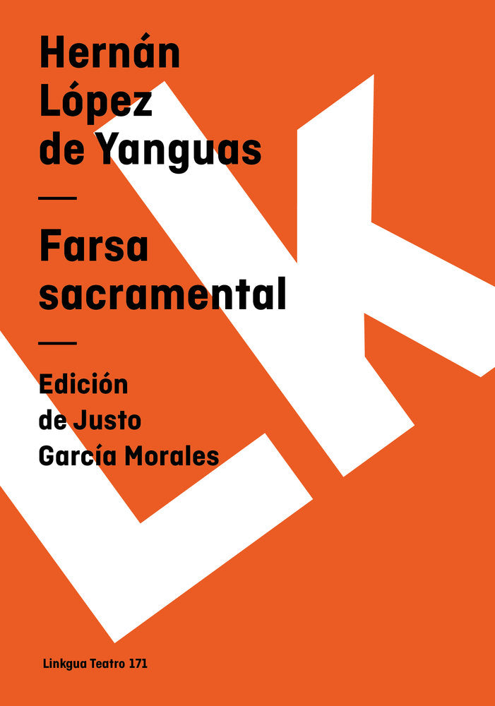 Farsa sacramental, de López de Yanguas, Hernán | portada del libro
