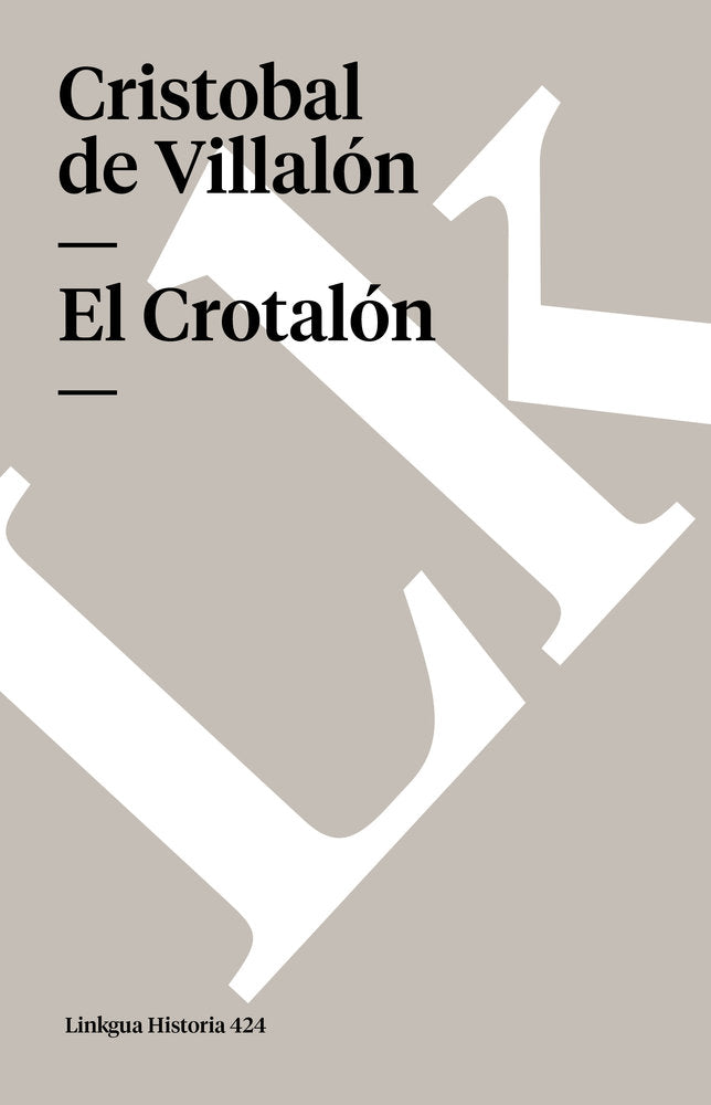 El Crotalón, de de Villalón, Cristóbal | portada del libro