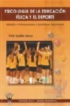 Psicología de la educación física y del deporte, de FELIX GUILLEN GARCIA | portada del libro